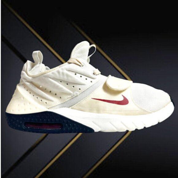 Nike Cream and Red Sneakers - Picture 1 of 8